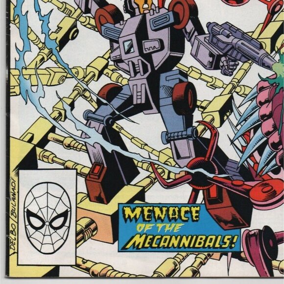Transformers 52 Marvel Comics 1989 FN/VF 7.0 Mecannibals - Picture 14 of 16